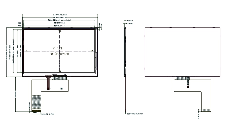 Mechanical Drawing - 4D LCD 7